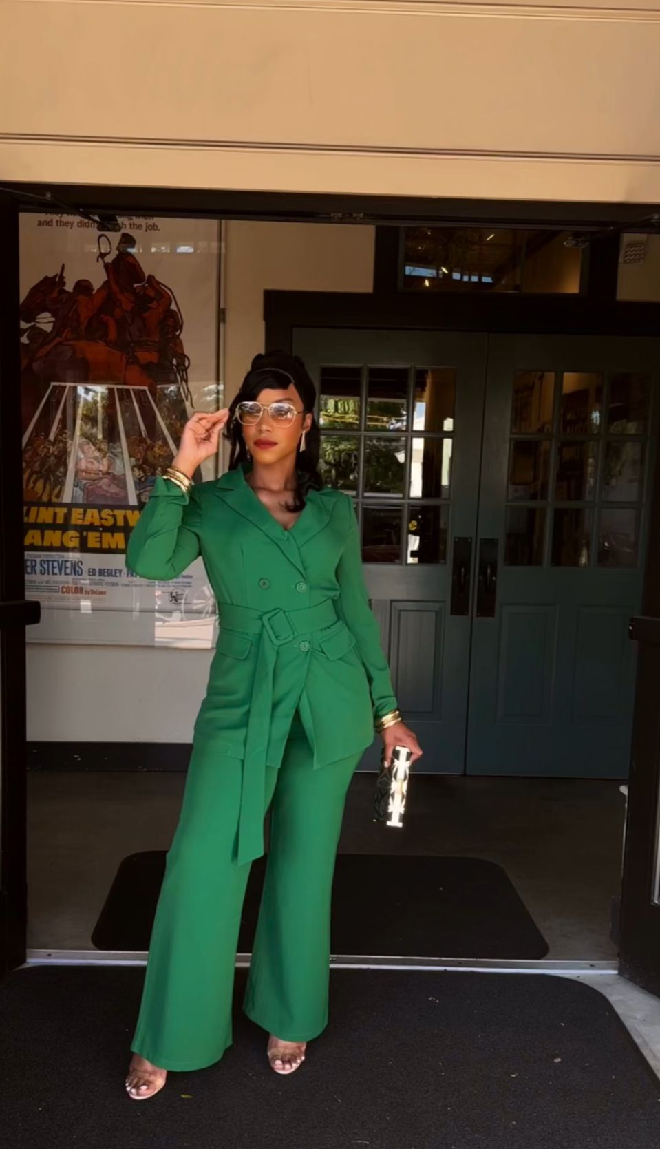 Boss Babe Blazer- Emerald