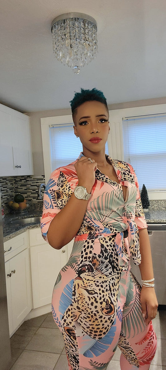 Wild Tropic Two-Piece Set