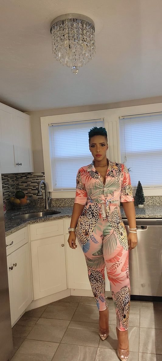 Wild Tropic Two-Piece Set